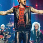 Adam Lambert Instagram - Some of my favorite past looks from tour...got some fun outfits up my sleeve for this next one 😉 @officialqueenmusic @brianmayforreal @rogertaylorofficial 📸: Miriam Alster, Dana Zuk, Andrew Chin, qoatg, and Frank Hoensch