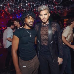 Adam Lambert Instagram - Thanks for the great party @patrickchurchny ! 📸 @stevenonthescene