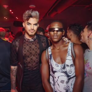 Adam Lambert Instagram - Thanks for the great party @patrickchurchny ! 📸 @stevenonthescene