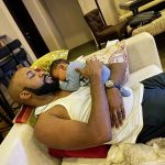 Adesua Etomi-Wellington Instagram - I love watching you with our son I love the way your face lights up everytime you come home from work and you see him I love how he screams PAPA with so much Joy I love how his intelligence tickles and amazes you I love how you watch videos of him over and over again I love how your eyes sparkle when you look at him Every now and again, I take the time to just watch you two and it's beyond beautiful 😍😍😍😍😍😍😍 The bond you share is magical. Zaiah is obsessed with you and it's easy to see why. You are so affectionate, attentive, patient, funny and kind. Even though you're 40+🤭🤣🤣🤣🤣 you play football with him. No matter how tired you are, you still find the strength to chase him around the living room. It's the little things bubba. You're the best Papa Z. Thank you for ALL the things you do because YOU DO SOOO MUCH. You're a present Papa, the best papa, the exact kind of father I prayed our children would have. The best person I could have been on this parental journey with. We are so blessed to call you our own. I knew it last year and even more so this year, that you're the best Papa Ever liveth. Happy fathers day my love. Words will never be enough. I love you