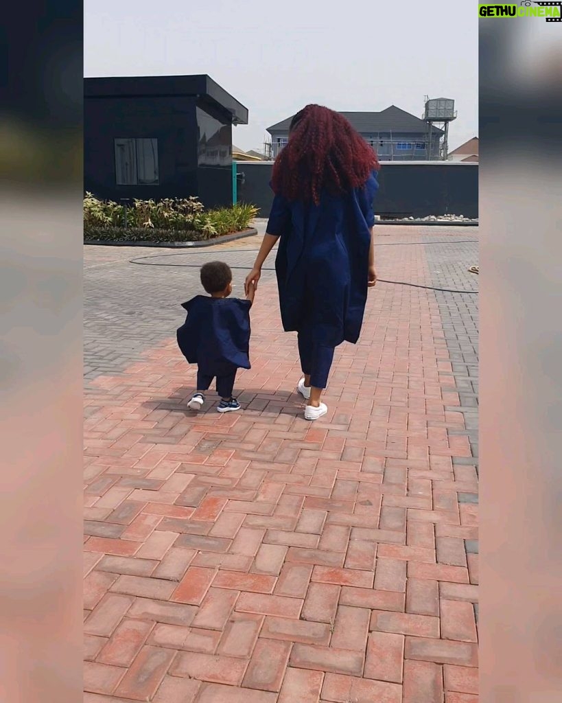 Adesua Etomi-Wellington Instagram - I still can't believe I get to be your mama. Zaiah, you are EVERYTHING ❤❤❤😍😍😍 I received my first mother's day card from Zaiah and he wrote the sweetest words. Watch till the end🤣🤣🤣🤣🤣🤣😍😍😍😍😍😍 Happy mothers day ❤❤❤ #mamaZ
