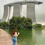 Aditi Bhatia Instagram - felt the best at the best 🤍 @marinabaysands #thatmbsmoment @dcatalent Singapore