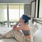 Aditi Bhatia Instagram - felt the best at the best 🤍 @marinabaysands #thatmbsmoment @dcatalent Singapore