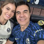 Adrián Uribe Instagram - Vamos Americaaa!!!💛💙 #SomosAguilas 😍🦅 Estadio Azteca