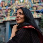 Ahana Kumar Instagram - a temple walk in Madras shot by favourite pixie @studio.molecule styled by me support and love from @rhea_najam