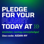 Aidan Gallagher Instagram – #TreesWithAidan is celebrating over 100,000 trees planted this year! 
🌲🌳🌲🌳🌲🌳🌲🌳🌲🌳
Thank you to everyone who has made a free climate pledge! 🙏🏼♥️
Thank you @envisionracing 
🏎♻️🔋♥️☀️⚡️
Go make your pledge today and plant a FREE tree! Seattle, Washington
