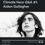 Aidan Gallagher Instagram - Check out my new interview in FRONT LINES Magazine: https://worldwarzero.com/magazine/2021/05/climate-hero-q-and-a-1-aidan-gallagher/