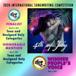 Aidan Gallagher Instagram - Thanks to your votes, we WON the 2020 International Songwriting Competition People’s Voice! Thank you so much! This award comes from your votes!!! ♥️ Toronto, Ontario