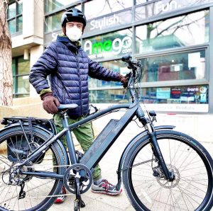 Aidan Gallagher Instagram - My favorite ELECTRIC bike shop in Toronto!  @amegoev ⚡️The future is electric⚡️ And I love my new bike! 🔋Not a paid endorsement🔋 Thank you @virginia.block for promoting clean transportation♻️