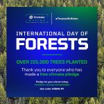 Aidan Gallagher Instagram - Thanks to everyone who took a FREE climate pledge and got a FREE tree planted! Help me plant 1 million trees! Go to www.envision-racing.com/pledge and use code: AIDAN-NY   Please repost so we can get the word out this is a FREE way to plant trees! @treeswithaidan #actnow @envisionracing