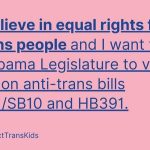 Aidan Gallagher Instagram - The Alabama legislature is considering legislation that would make it a felony to provide medically necessary health care to transgender youth. These bills are opposed by every major medical association in the United States. If passed, these bills will seriously harm youth in Alabama and across the South. I join Alabama organizers, pediatricians, medical associations, civil rights organizations, and businesses in calling on the Alabama House to vote NO on SB1 & HB10. Trans’ kids lives depend on stopping these bills. #protecttranskids #transrightsarehumanrights @acluofalabama #Repost @elliotpage Toronto, Ontario