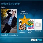 Aidan Gallagher Instagram - Thank you to the fans who make this ranking and to @gerardway @gabriel_ba & @steveblackmantv for creating the role I love so dearly. What I told Steve when I auditioned I mean even more with each day 🖤🧳🕶⏱☕️☂️5️⃣♟🌔 Thank you @darkhorsecomics @ucp @netflix #netflix 🍩 Comment your favorite scene 🎬 www.imdb.com/name/nm6200897
