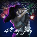 Aidan Gallagher Instagram - My new single “4th of July” is now available for streaming and download!  Let me know what you think and what this song means to you! Please add me to your playlists and tag me in your repost on your social! ♥️ Illustration by @kurtchangart