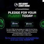Aidan Gallagher Instagram - If car racing can run on clean, affordable and renewable energy, so can our society. GEN 3 will help us transition away from fossil fuels. Learn more about the most advanced and efficient electric race car ever developed! It's our turn. It's our Earth. For every FREE climate pledge you make, Envision Racing will plant a FREE tree. That's right. A FREE way to help save our ecosystems that are under threat. And there are lots of climate pledges to choose from. Will you help me plant 1 million trees? Go to www.envision-racing.com/pledge and enter code: AIDAN-NY Thank you! @envisionracing #Race Against Climate Change Seattle, Washington