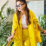 Aima Baig Instagram - Post Asia Cup 2023 opening ceremony shenanigans/spam. Last minute wardrobe saviour credit goes to none other than @ayan_khanofficial 💕💕 Performed my first solo single “Funkari” at the stadium 🥹 I’m running out of wishes, all i could think of is how gracious God has been to me. Made me realize how blessings like these can make them dark days fade away slowly but surely🙏 Multan - y’all always surprise me w your positive energy. Thankyou so much for the love 💕 PCB - my official family including one of my fave @raosaab1 And a big fat thankyou to the unit @emediacompany 🙏 Faletti's Grand Hotel Multan