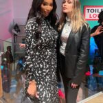 Aimee Lou Wood Instagram - Merci @longchamp and @toiletpapermagazineofficial for taking us to the clouds last night. @longchamp longchamp #longchampxtoiletpaper Thanks to genius @society_makeup