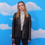 Aimee Lou Wood Instagram - Merci @longchamp and @toiletpapermagazineofficial for taking us to the clouds last night. @longchamp longchamp #longchampxtoiletpaper Thanks to genius @society_makeup