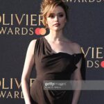 Aimee Lou Wood Instagram - THANK YOU @olivierawards . Had so much fun with the glorious @sheilaatim on Sunday. Lovely to present the gorgeous, dazzling, BRILLIANT @jodiemcomer and Paul their awards. Dress is vintage @viviennewestwood via @anniesibiza . Make up and hair by the TALENTED @society_makeup 💖💖💖💖💖