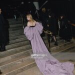 Aimee Lou Wood Instagram - Purple train purple train. @leithclark @sarahillmakeup @georgenorthwood @bafta be