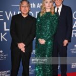 Aimee Lou Wood Instagram - Thank you @newportbeachfilmfest for the award. How lovely to spend the eve with my collection of uncles. @lizpughmakeupartist @georgenorthwood @leithclark @maisonvalentino