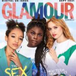 Aimee Lou Wood Instagram - Best time with the angels @chinenyeezeudu @trishallison for @glamouruk 📷: @jollyvision Hair: @patrickwilson Make up: @emilywoodmakeup Styling: @emmalanestylist Cover story: @joshsmithhosts