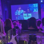 Aimee Lou Wood Instagram - Late posting but I was so moved by @wftv_uk awards. WOW. Was surrounded by game-changing, trail-blazing, beautiful, radiant women all who have deeply and positively altered the fabric of the industry. I was particularly in love with the INCREDIBLE pioneers of TAP (TV Access Programme). Their friendship and brilliance left me in tears. And it was so special watching legend @meera.syal be honoured for her stratospheric impact and talent.