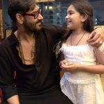 Ajay Devgn Instagram – The one who gave Bholaa’s journey a purpose. 

With my onscreen daughter @hirvatrivedi_official, a bundle of talent. 

#BholaaInCinemasNow
