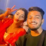 Akanksha Dubey Instagram - Kuch naya 💯 Alag Andaaz M ✨ With bestest @akankshadubey_official ✨
