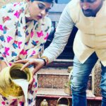 Akanksha Dubey Instagram - जय हो मार्कंडेय महादेव जी अपना आशीर्वाद सदैव हम पर बनाए रखे🙏☺️☺️☺️ हर हर महादेव🙏🙏🥰🥰☺️☺️ #akanshadubey @munnaguru7