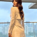 Akanksha Puri Instagram - The way you speak to yourself matters the most ❤️ . . #aboutlastnight #ootd #instagood #instagram #picoftheday #photooftheday #fashion #style #lifestyle #happy #fitandfabulous #beingme #akankshapuri #❤️ . . Hair / Make up @salmasayyed47 Pic credit @salmasayyed47 Outfit by - @Papzclothing Styled by - @Littlepuffsofhappiness & @styleitupwithraavi