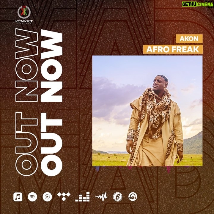 Akon Instagram - OUT NOW!!! AFRO FREAK EP!!! 💫 link in bio ⬆️ https://akon.ffm.to/afrofreak