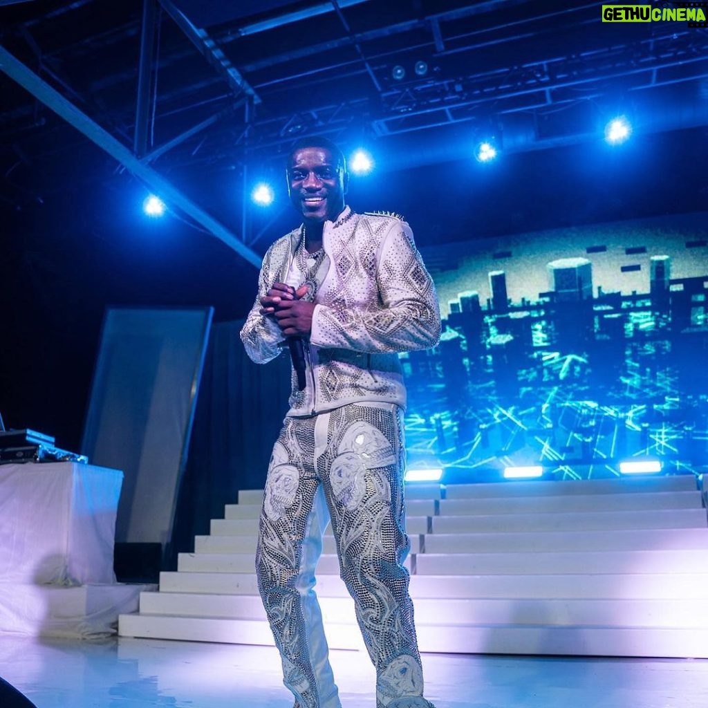 Akon Instagram - AKON SUPER FAN TOUR 2023 - NASHVILLE TN (Crazy!!!!!!)