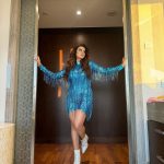 Akshara Singh Instagram - All set to 🔥♥️ DUBAI #aksharasingh #giveyourlove #glitter #lfl #🧿