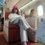 Akshara Singh Instagram - Dubai to Mumbai ✨🤗 . . . . . #aksharasingh #happy #flyhigh #love #travel