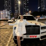 Akshara Singh Instagram - Bright lights & Dubai skies ✨🌙 💡 . . . . . #aksharasingh #instagood #lfl #mood