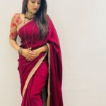Akshaya Deodhar Instagram - Event diaries ❤️ Jwellery - @chandrakalm_jewellery😻 Saree and blouse - @jahaanshalaka 💕