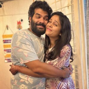 Akshaya Deodhar Instagram - 1 year down, forever to go ! ❤️

Happy anniversary @hardeek_joshi 🩷🥂

Thank you for being my husband , my partner, my lover and my best friend 😘
I love you 🥰