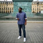 Alain-Gloirdy Bakwa Malary Instagram - Paris is magic 🌟 #paris #ilovemyjob #bodyguard #cestbondeja #cokeboys #bigandtall Place Vendôme