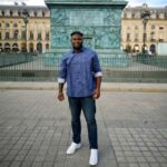 Alain-Gloirdy Bakwa Malary Instagram - Paris is magic 🌟 #paris #ilovemyjob #bodyguard #cestbondeja #cokeboys #bigandtall Place Vendôme