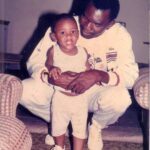 Alain-Gloirdy Bakwa Malary Instagram - Hier c’était mon anniversaire, merci à mes parents qui ont fait de moi l’homme que je suis aujourd’hui. Merci à tous pour vos messages sur les réseaux sociaux ❤️ #papamamanjevousaime #birthday #childhood #anniversaire #cestbondeja
