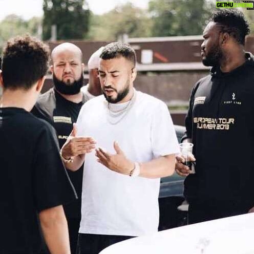 Alain-Gloirdy Bakwa Malary Instagram - I miss you Bro! I can’t forget this european tour with @frenchmontana , it was amazing 🤪Congratulations for the new album 🔥 #bodyguard #littleandsmallkids #cokeboys #security #ilovemyjob #nostylist