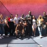 Alain-Gloirdy Bakwa Malary Instagram - Fin d’une journée de tournage intense avec une surprise à venir courant mai, merci à ma team de choc 💪🏾 C’est bon déjà ! Restez connectés ! #playground #pigalle #duperré #paris #tournage #reportage #cestbondeja #teammakao #bigandtall #makao #makaoss11 #plussize #plussizefashion #bigmen #nikepigalle #basketball Pigalle Basketball