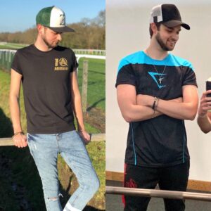 Alastair Aiken Instagram - 2018 Ali vs 2019 Ali 😳

I’ve always struggled to look in the mirror and see my “real” size, which is probably how I got so thin last year.

Thankfully since the start of this year I’ve been going to the gym + eating consistently. I fee so much better too! 💪🏻🥗