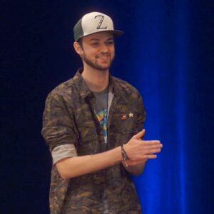 Alastair Aiken Instagram - Today I had the pleasure to go on stage at GDC with Epic Games, the developers of Fortnite, to reveal to the world the new Replay tool coming soon to PC + console! 😄🎥 I’d never done something like this before and I had a load of fun doing it. Thank you to everyone who tuned in, video from the event coming today! 👍🏻