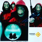 Alba Flores Instagram - #moneyheist viene a ser #lacasadepapel de cara al mercado internacional.... calentando motores para el estreno...#series #tv #bitchbetterhavemymoney 💸