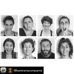 Alba Flores Instagram - Os presento a mi familia creativa @laextranacompania #soyextraña Si, el gremlin ese de abajo a la derecha soy yo....