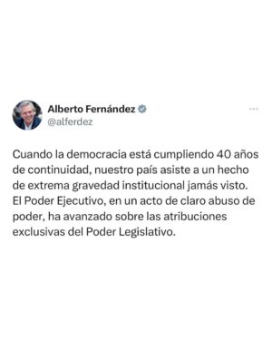 Alberto Fernández Instagram - 