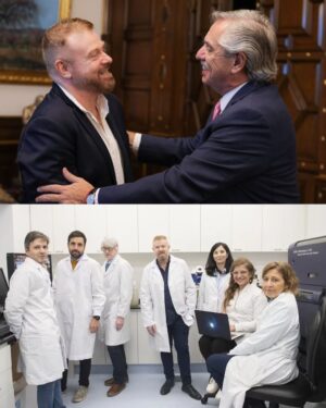 Alberto Fernández Instagram - Por primera vez, la Argentina presentó una empresa biotecnológica para desarrollar productos para tratar pacientes con cáncer, enfermedades autoinmunes e inflamatorias.

Hay un candidato que quiere destruir el Ministerio de @cienciaytecnologiaar y el @conicetdialoga, pero sus resultados son un orgullo 🇦🇷

GALTEC transformará 30 años de descubrimientos en nuevas estrategias terapéuticas, sobre una molécula caracterizada en nuestro país.

Agradezco a @gabriel.rabinovich, investigador del CONICET, y a las y los científicos que día tras día mejoran la vida de la gente.

Así lo expresó Rabinovich: "todos estos descubrimientos no hubieran sido posibles sin el CONICET y el Ministerio de Ciencia, Tecnología e Innovación. A su vez, este proyecto involucró a un enorme número de becarios, investigadores y técnicos del CONICET".

Este es el camino 🇦🇷