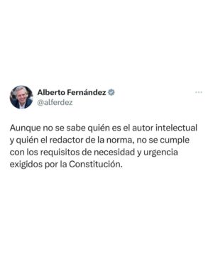 Alberto Fernández Instagram - 