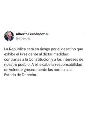Alberto Fernández Instagram - 